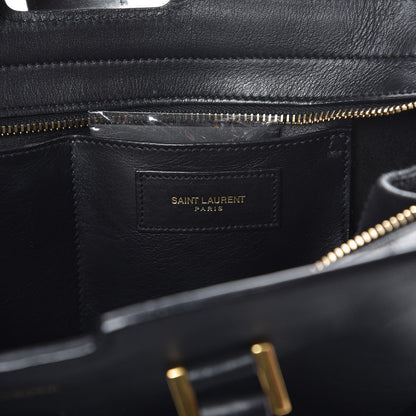Saint Laurent Calfskin Small Classic Y Cabas Black 6 of 6