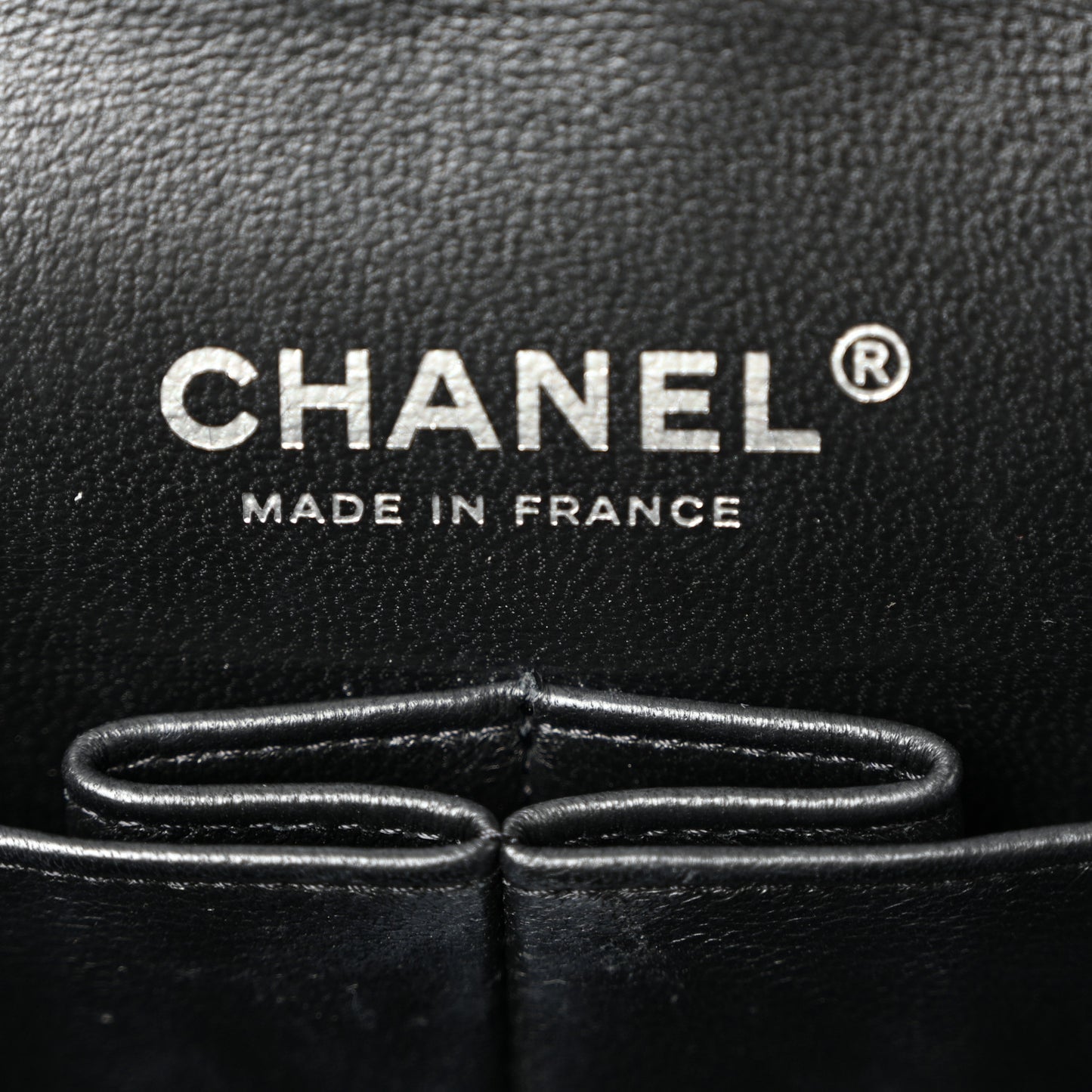 Lambskin Quilted Medium Double Flap So Black
