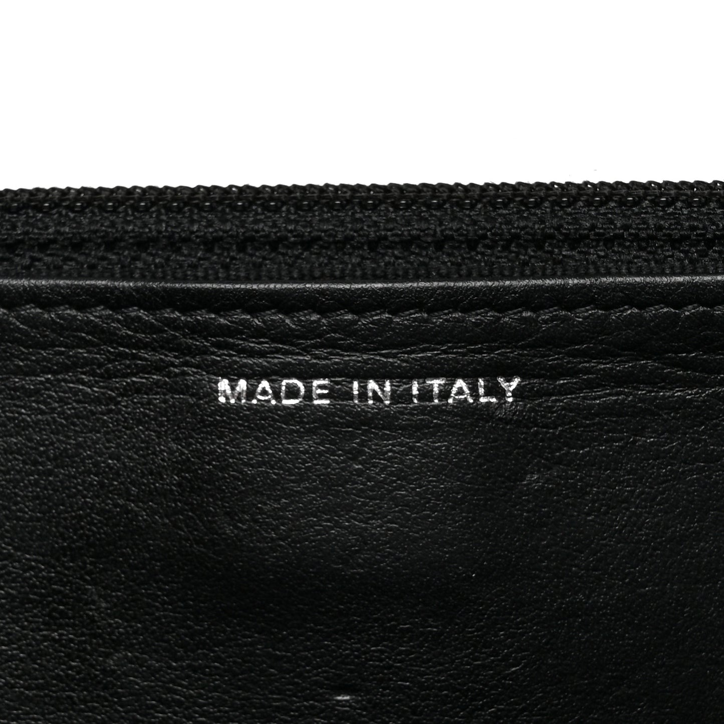 Patent Calfskin Quilted Reissue Wallet On Chain WOC So Black