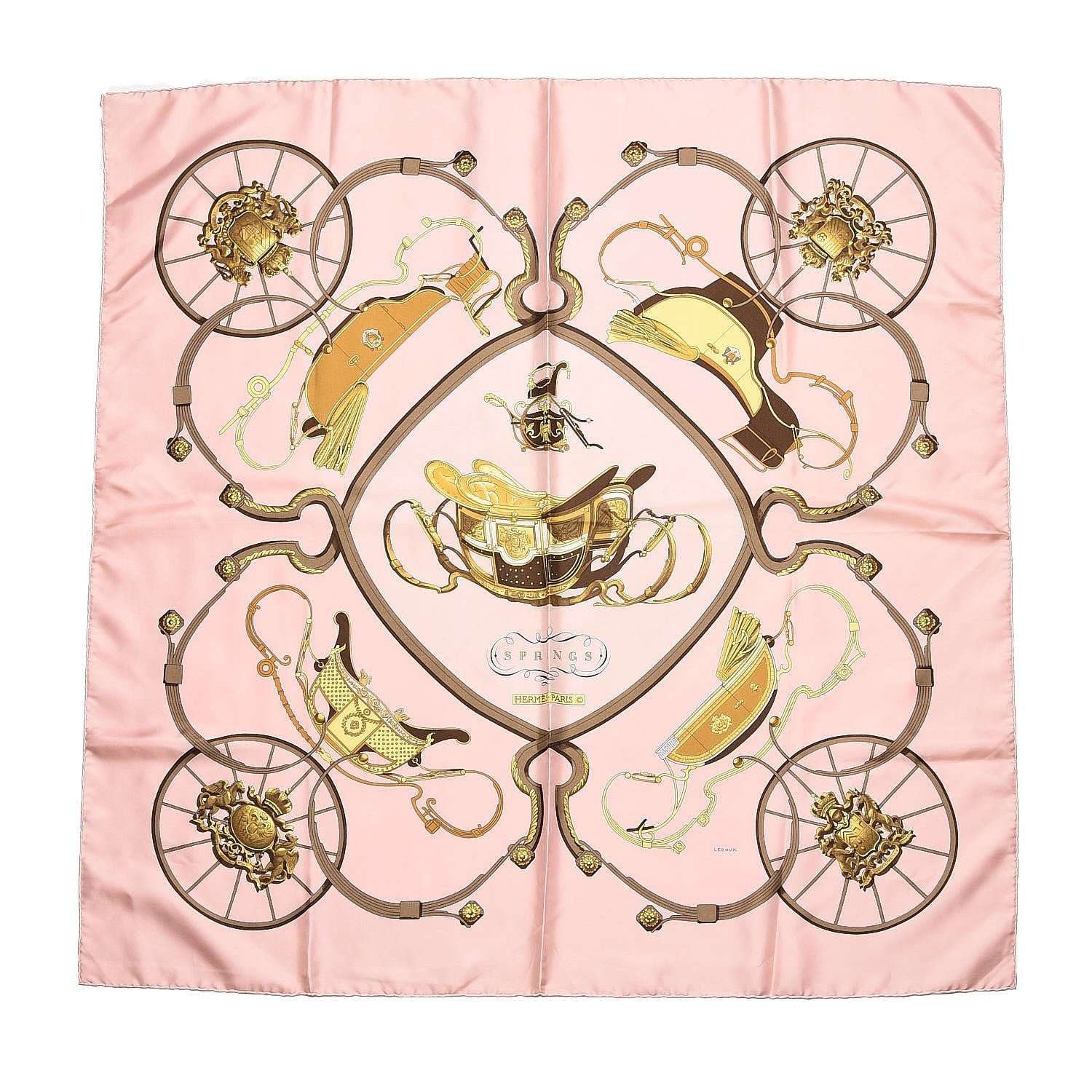 Hermes Silk Springs Scarf 90 1 of 6