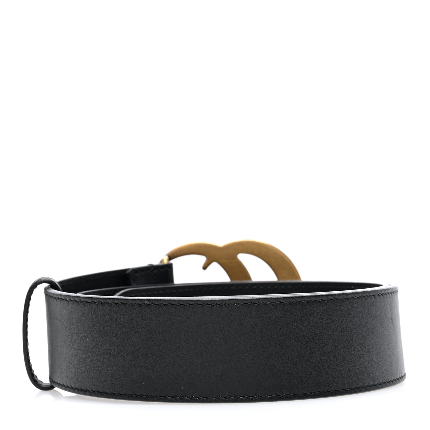 Calfskin Double G 40mm Belt 75 30 Black