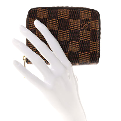 Louis Vuitton Damier Ebene Zippy Coin Purse 2 of 6