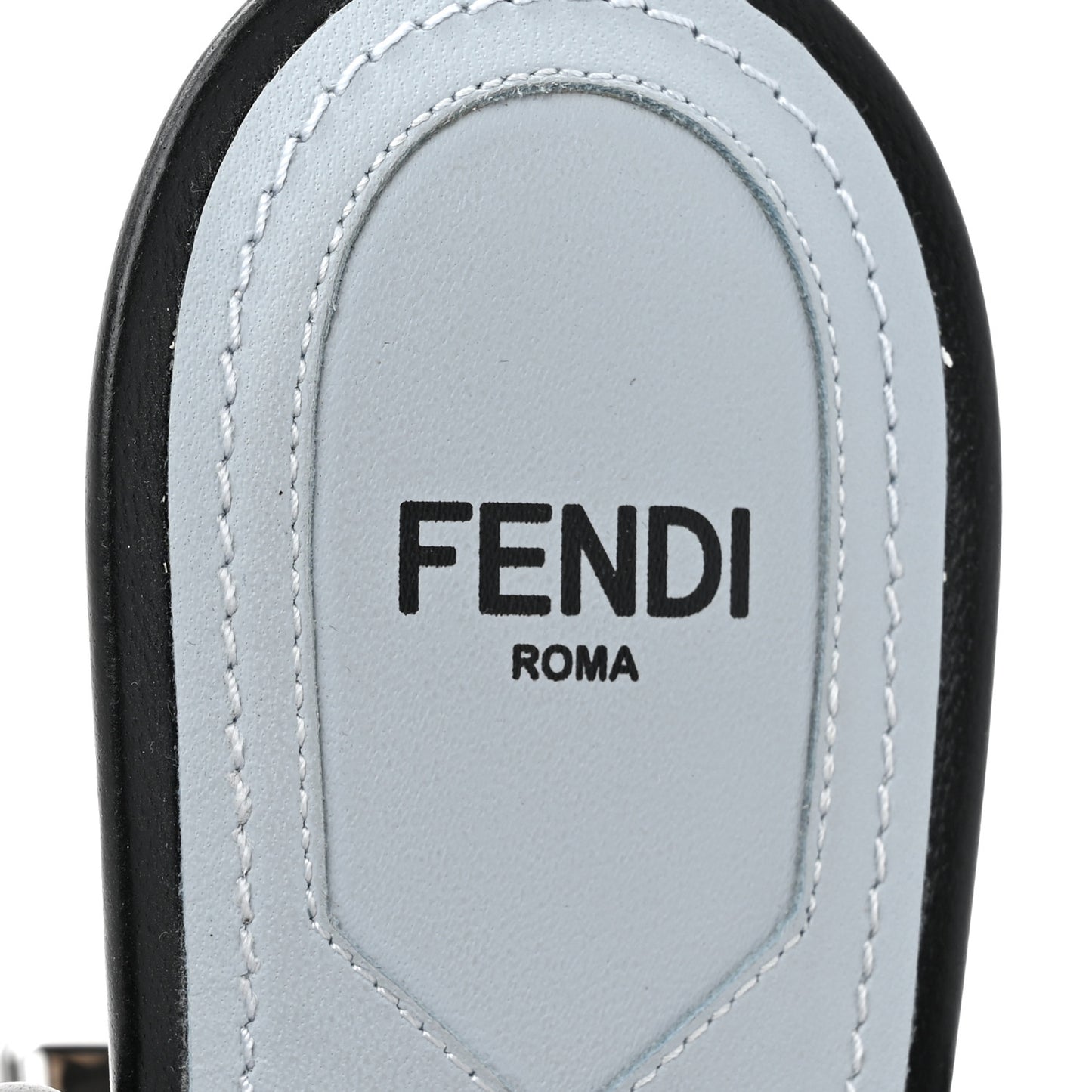 Nappa Metallic Ayers Fendi First 95mm Strappy Sandals 39 Black Chocolate Stagno