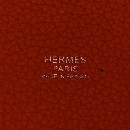 Hermes Taurillon Clemence Picotin Lock 18 PM Orange 5 of 13