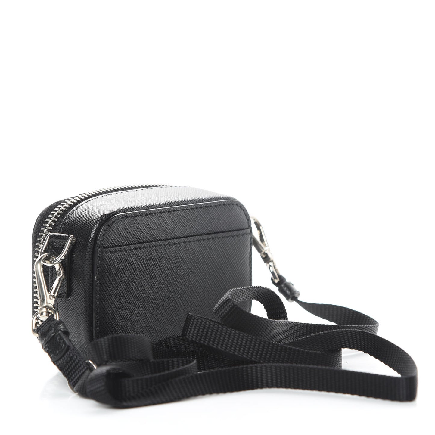 Saffiano Cargo Pouch Black