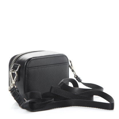 Prada Saffiano Cargo Pouch Black 3 of 11