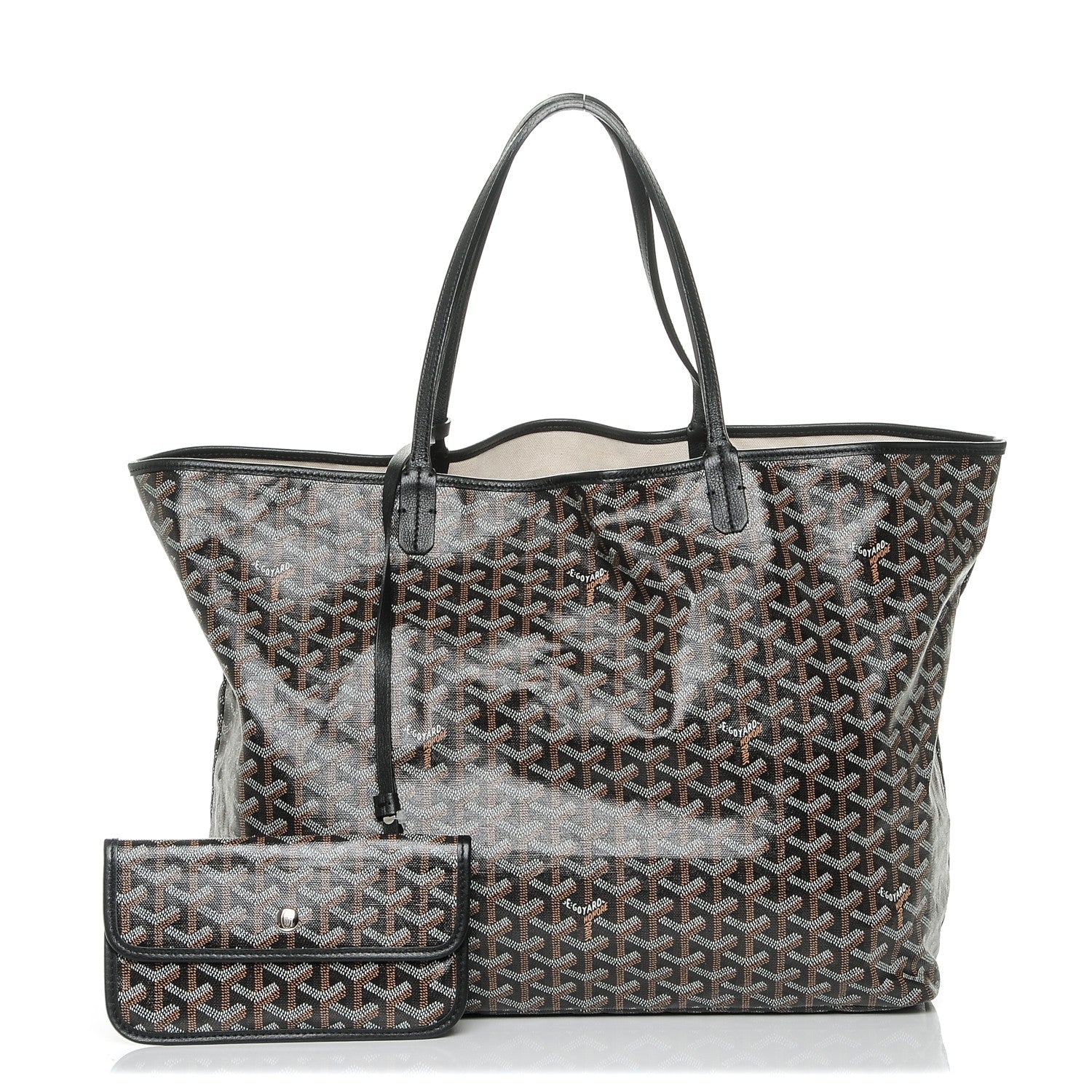 Goyard Goyardine Saint Louis GM Black 1 of 7