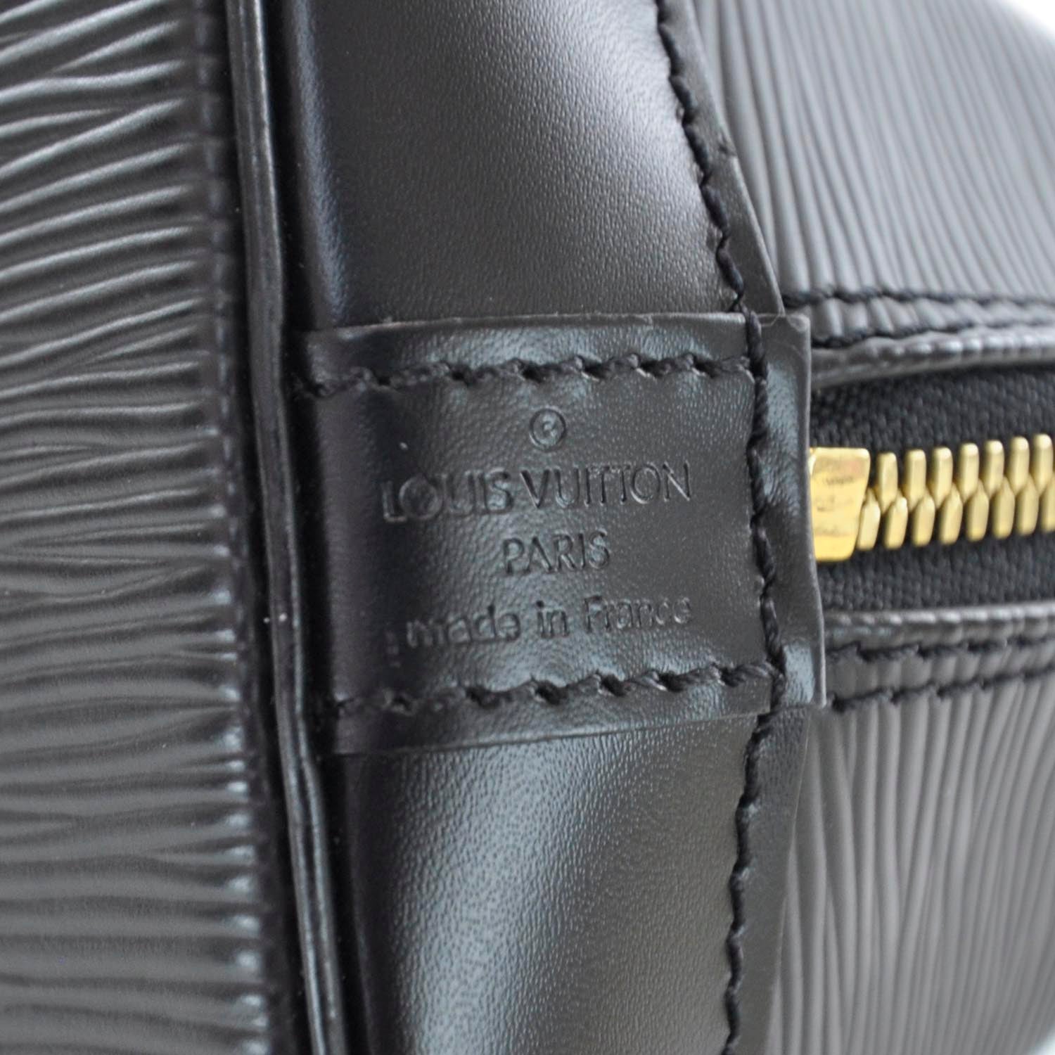 Louis Vuitton Epi Alma Black 8 of 10