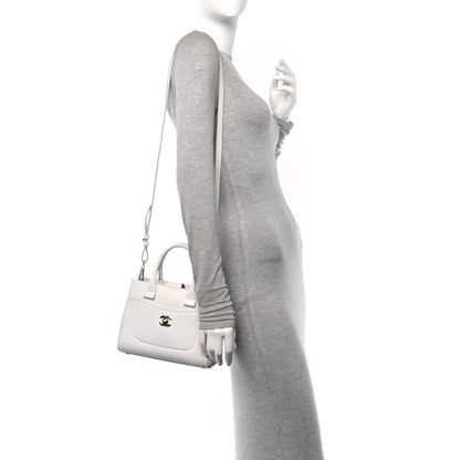Chanel Grained Calfskin Mini Neo Executive Shopper Tote White 2 of 11