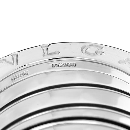 Bulgari 18K White Gold B.Zero1 Three-Band Ring 56 7.5 5 of 5