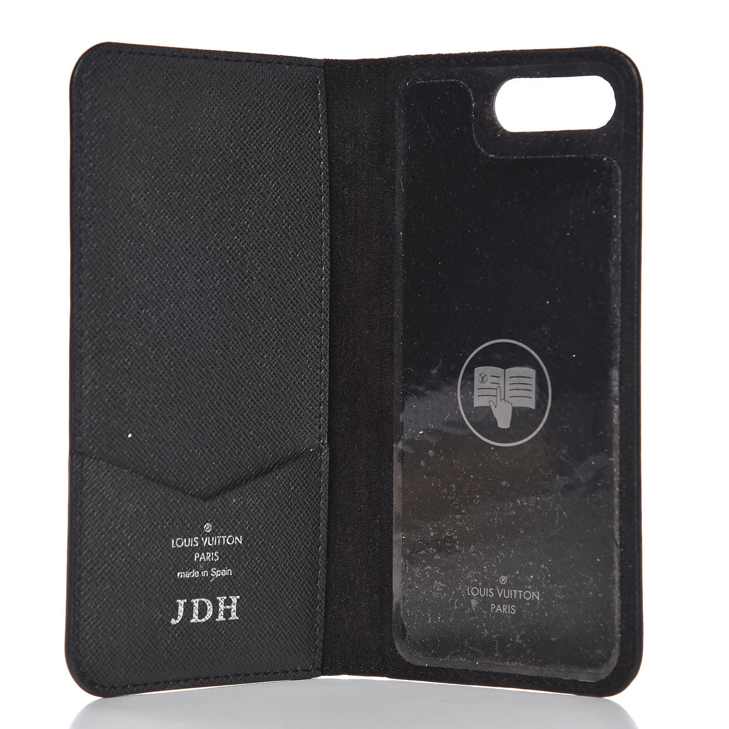 Louis Vuitton Taiga iPhone 7/8 Plus Folio Black 5 of 8