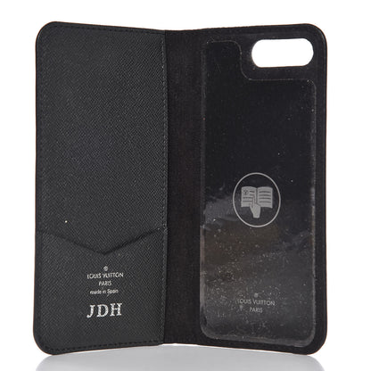 Louis Vuitton Taiga iPhone 7/8 Plus Folio Black 5 of 8