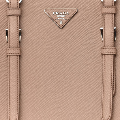 Prada Saffiano Cuir Medium Double Handle Tote Cammeo 6 of 9
