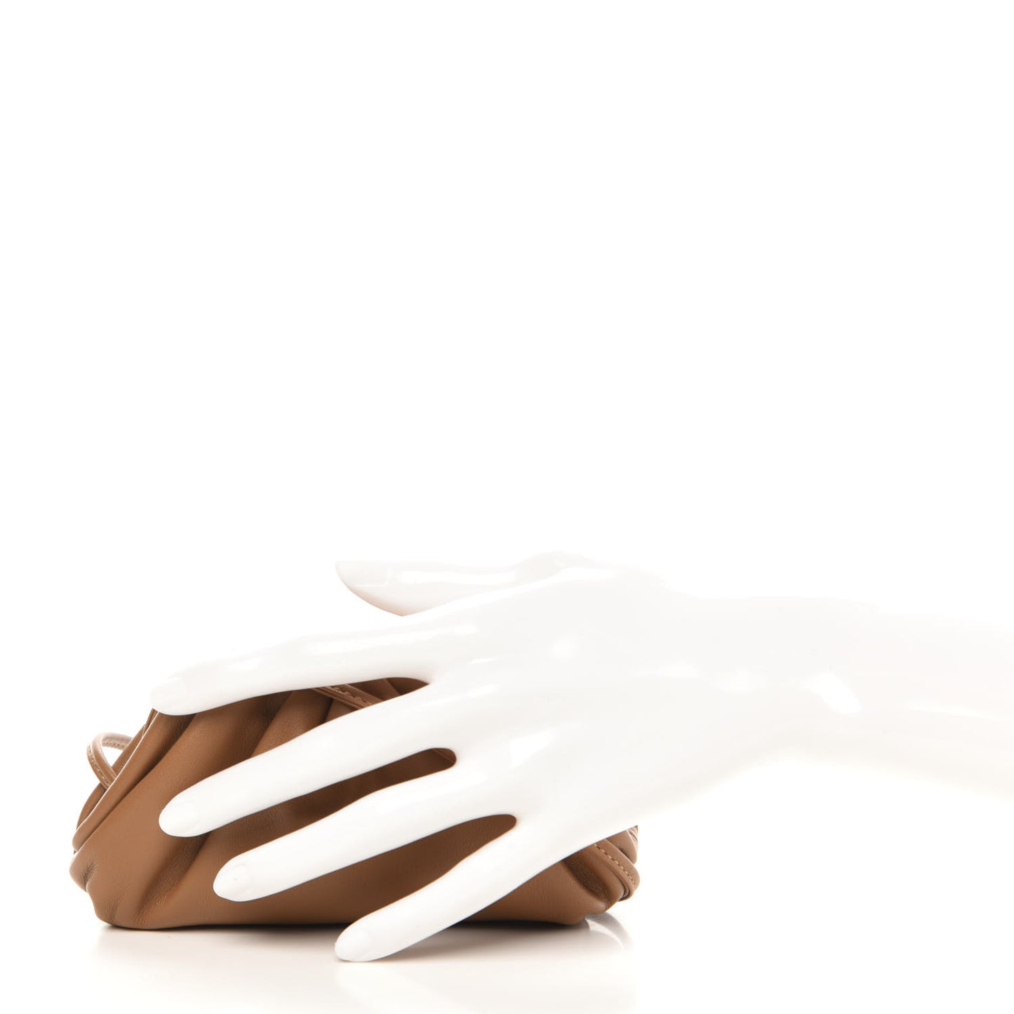 Butter Calfskin Coin Purse Cammello