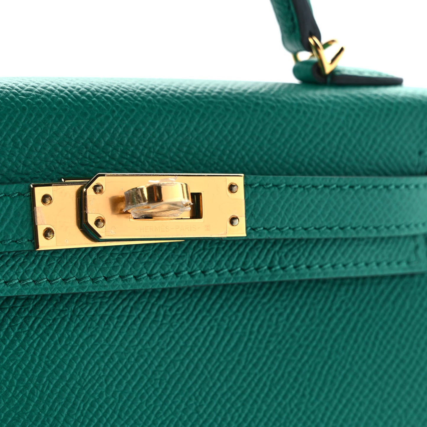 Epsom Mini Kelly Sellier 20 Vert Jade