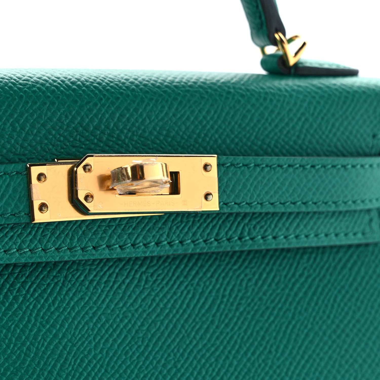 Hermes Epsom Mini Kelly Sellier 20 Vert Jade 10 of 11