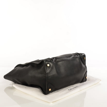 Celine Smooth Calfskin Medium Luggage Black 4 of 9