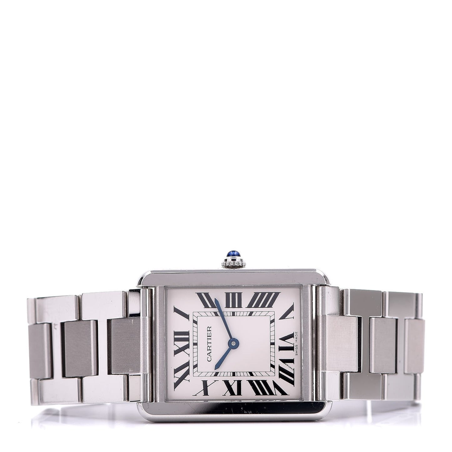 Stainless Steel 27mm Tank Solo Quartz Watch
