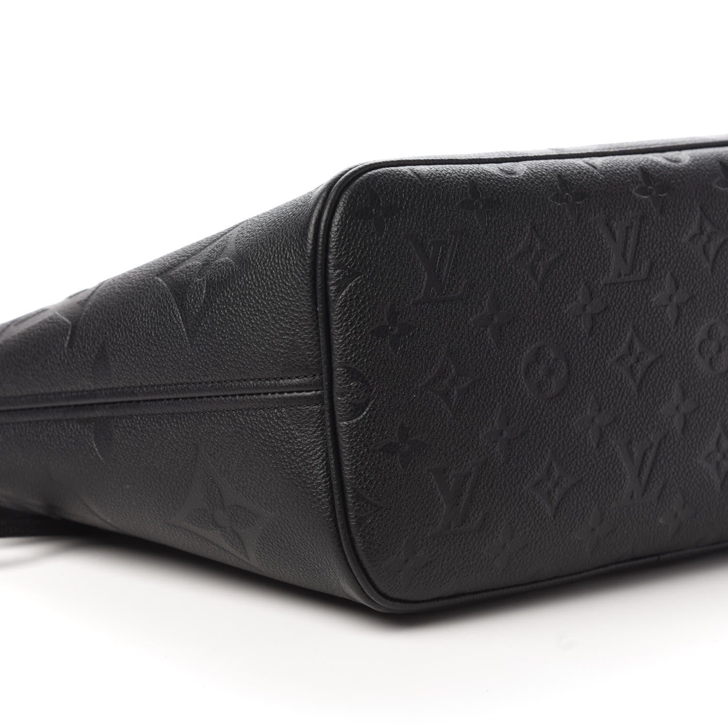Louis Vuitton Empreinte Monogram Giant Neverfull MM Black 6 of 10