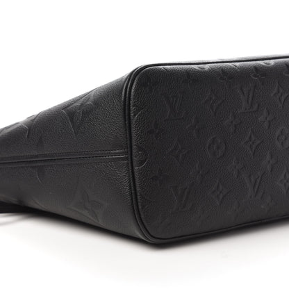 Louis Vuitton Empreinte Monogram Giant Neverfull MM Black 6 of 10