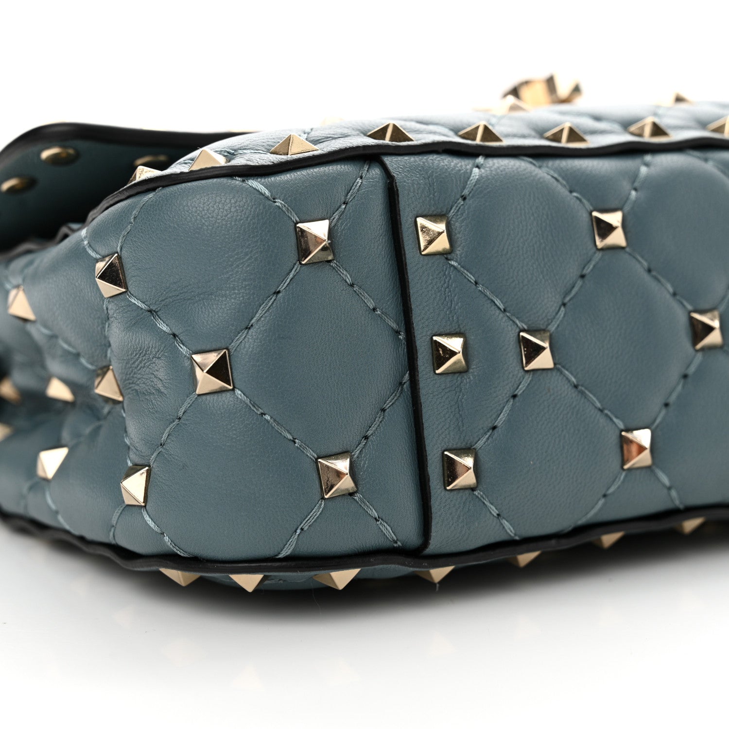 Valentino Garavani Nappa Small Rockstud Spike Shoulder Bag Amadeus 8 of 10