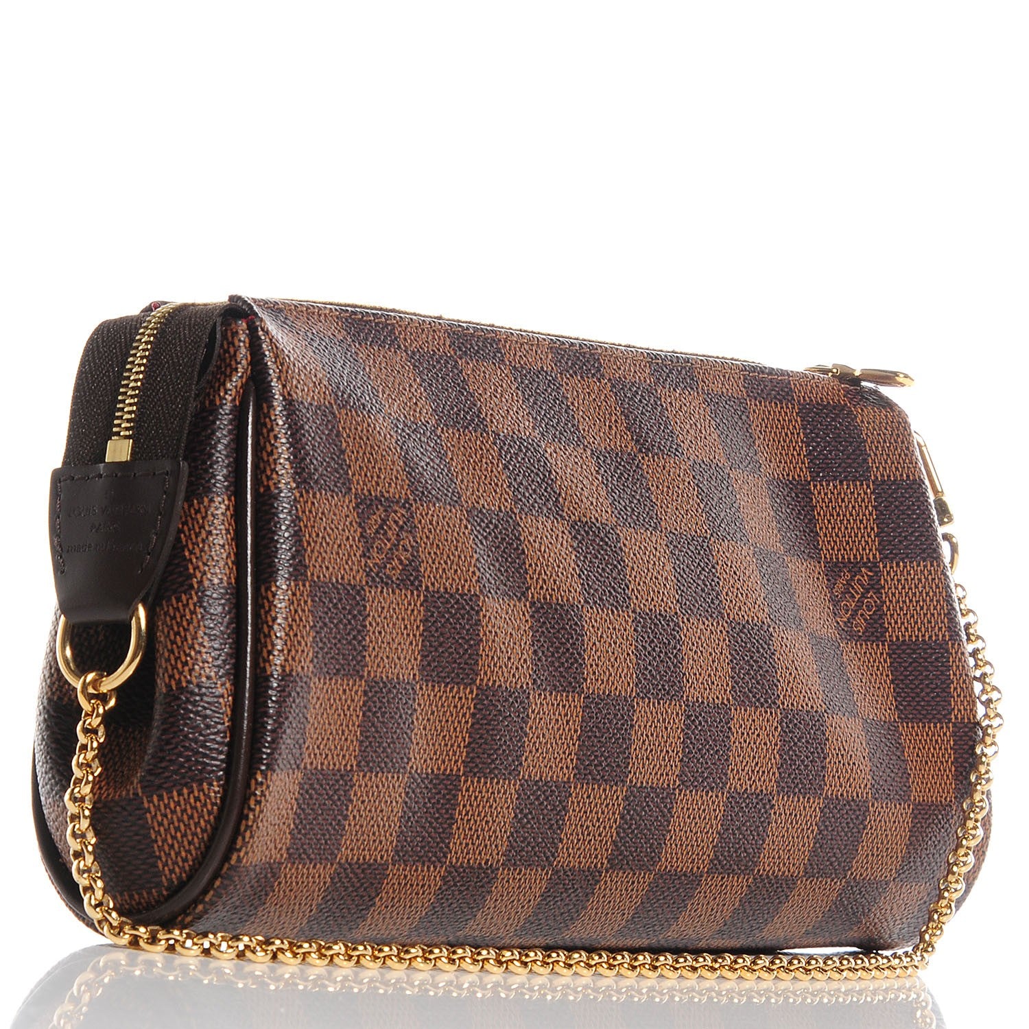 Louis Vuitton Damier Ebene Eva Clutch 3 of 7