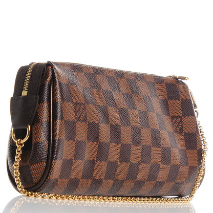 Louis Vuitton Damier Ebene Eva Clutch 3 of 7