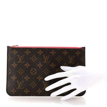 Louis Vuitton Monogram Neverfull MM GM Pochette Grenade 2 of 6