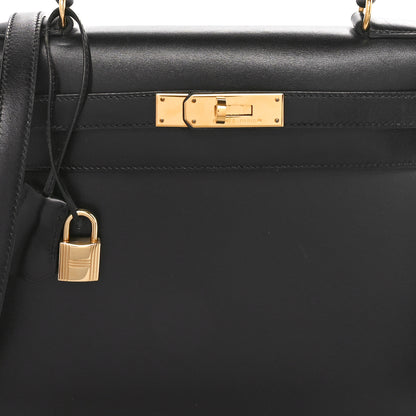 Hermes Box Kelly Sellier 28 Black 8 of 10