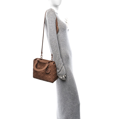 Christian Dior Ultra Matte Calfskin Cannage Medium Lady Dior Beige 2 of 9