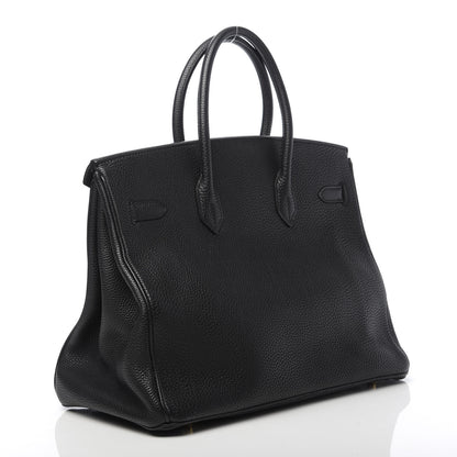 Hermes Togo Birkin 35 Black 3 of 13