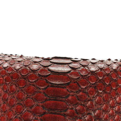 Chloe Python Sally Flap Bag Red 9 of 11