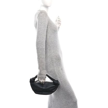 Bottega Veneta Calfskin Mini Double Knot Bag Black 2 of 9