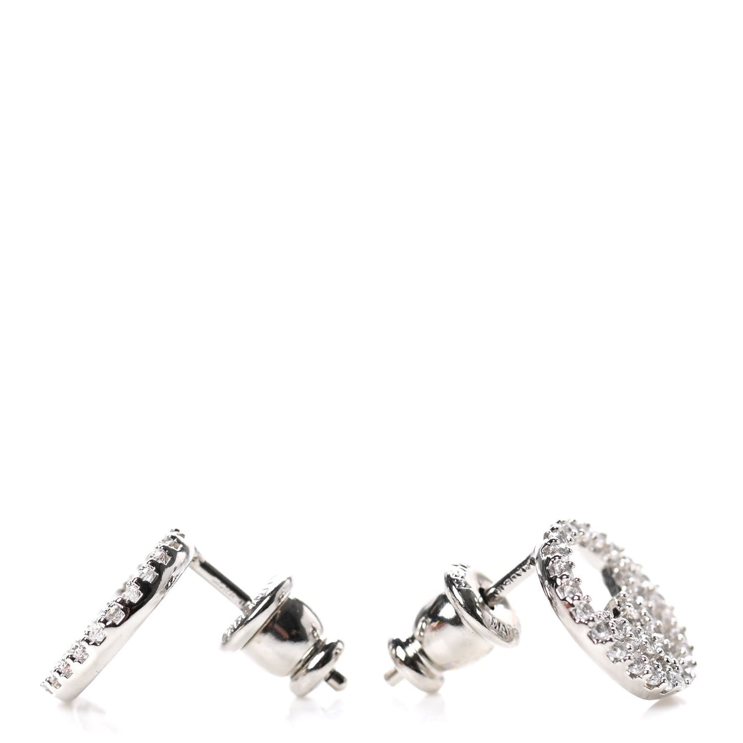 F is Fendi Earrings Silver