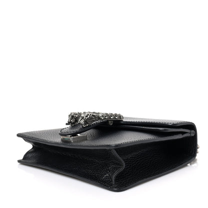 Gucci Calfskin Mini Dionysus Shoulder Bag Black 8 of 8