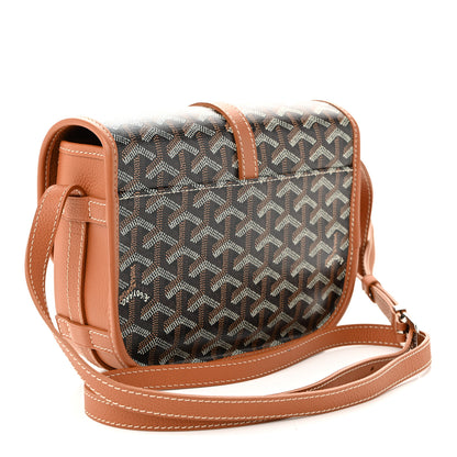Goyard Goyardine Belvedere II PM Messenger Bag Black Gold 3 of 9