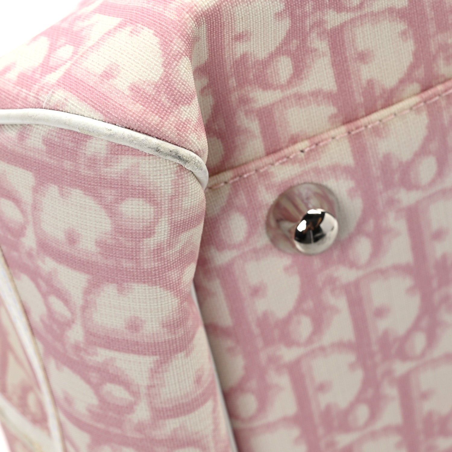Christian Dior Monogram PVC Bowler Pink 10 of 12