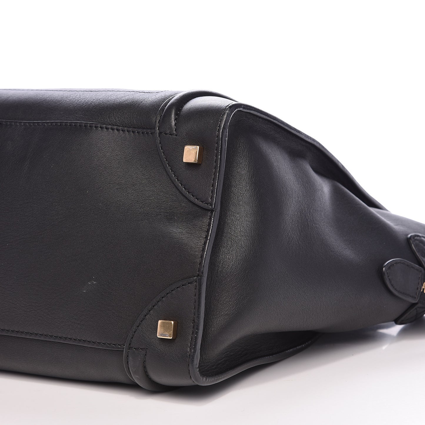 Smooth Calfskin Mini Luggage Black