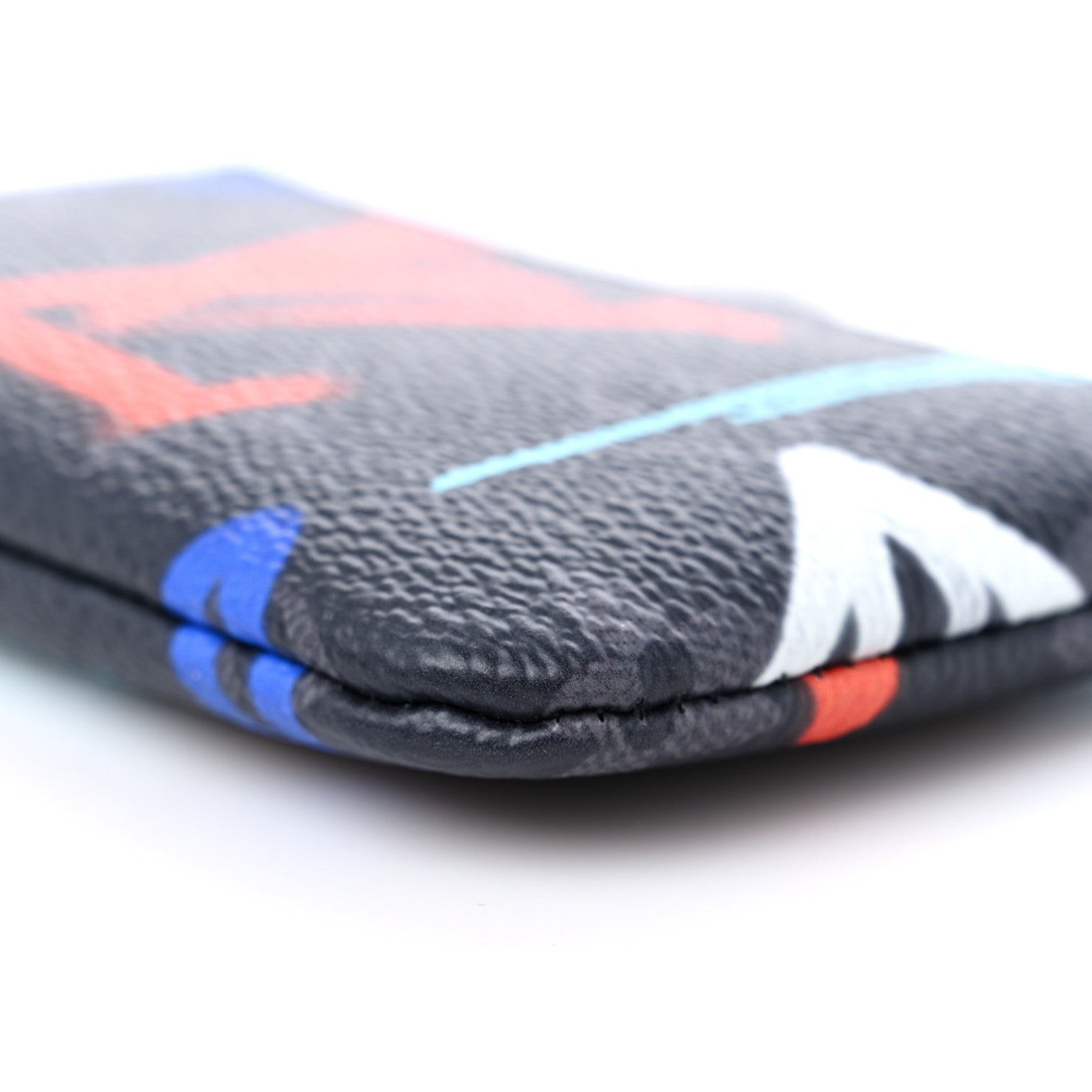 Louis Vuitton Monogram Eclipse LV Graffiti Key Pouch Multicolor 8 of 8