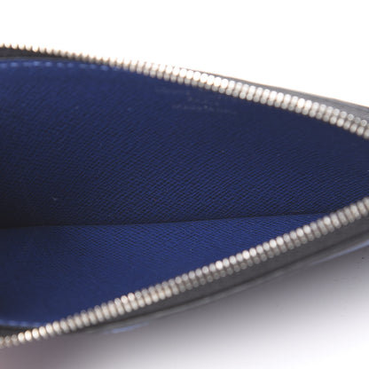 Louis Vuitton Monogram Taiga Coin Card Holder Cobalt 4 of 6
