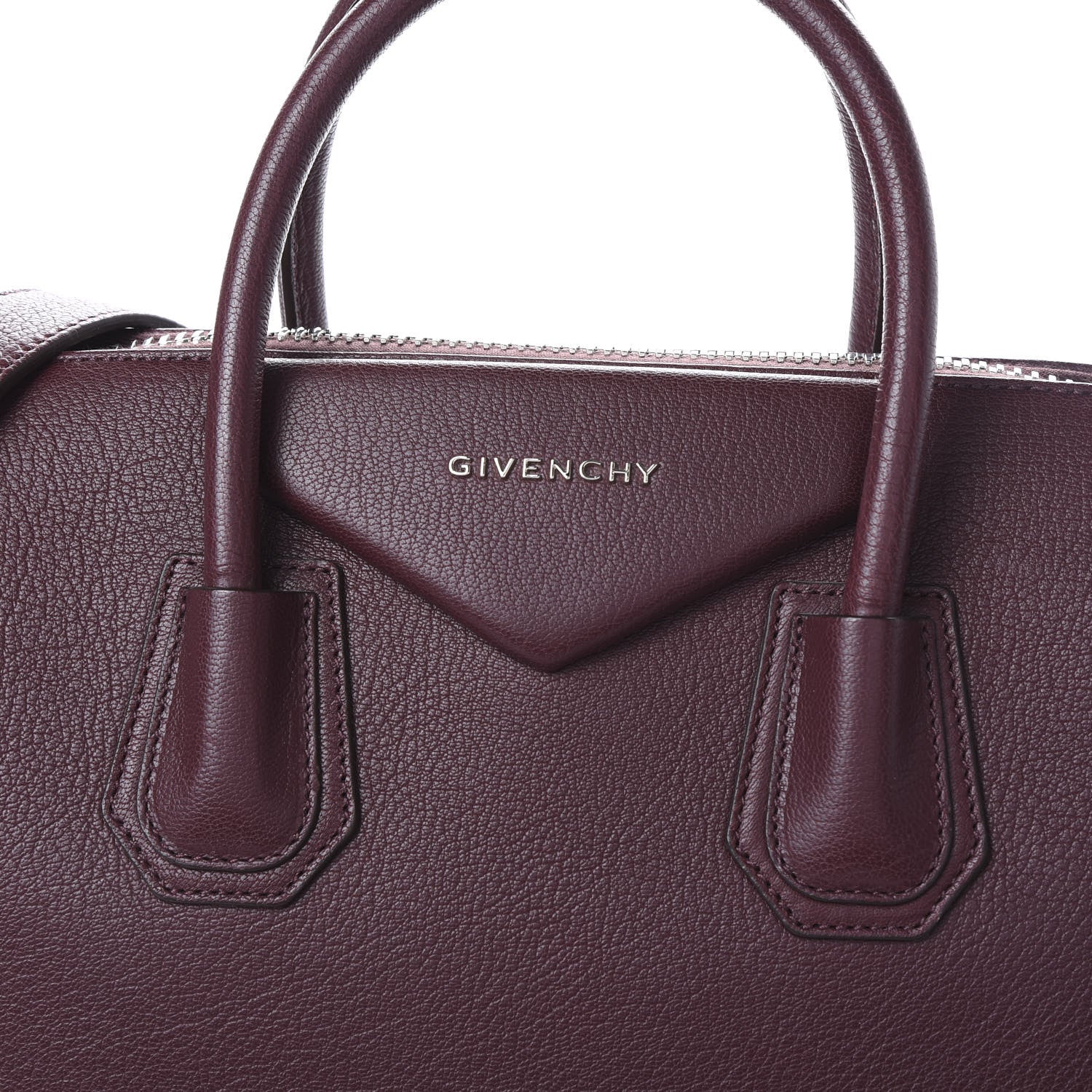 Givenchy Sugar Goatskin Medium Antigona Oxblood 7 of 7