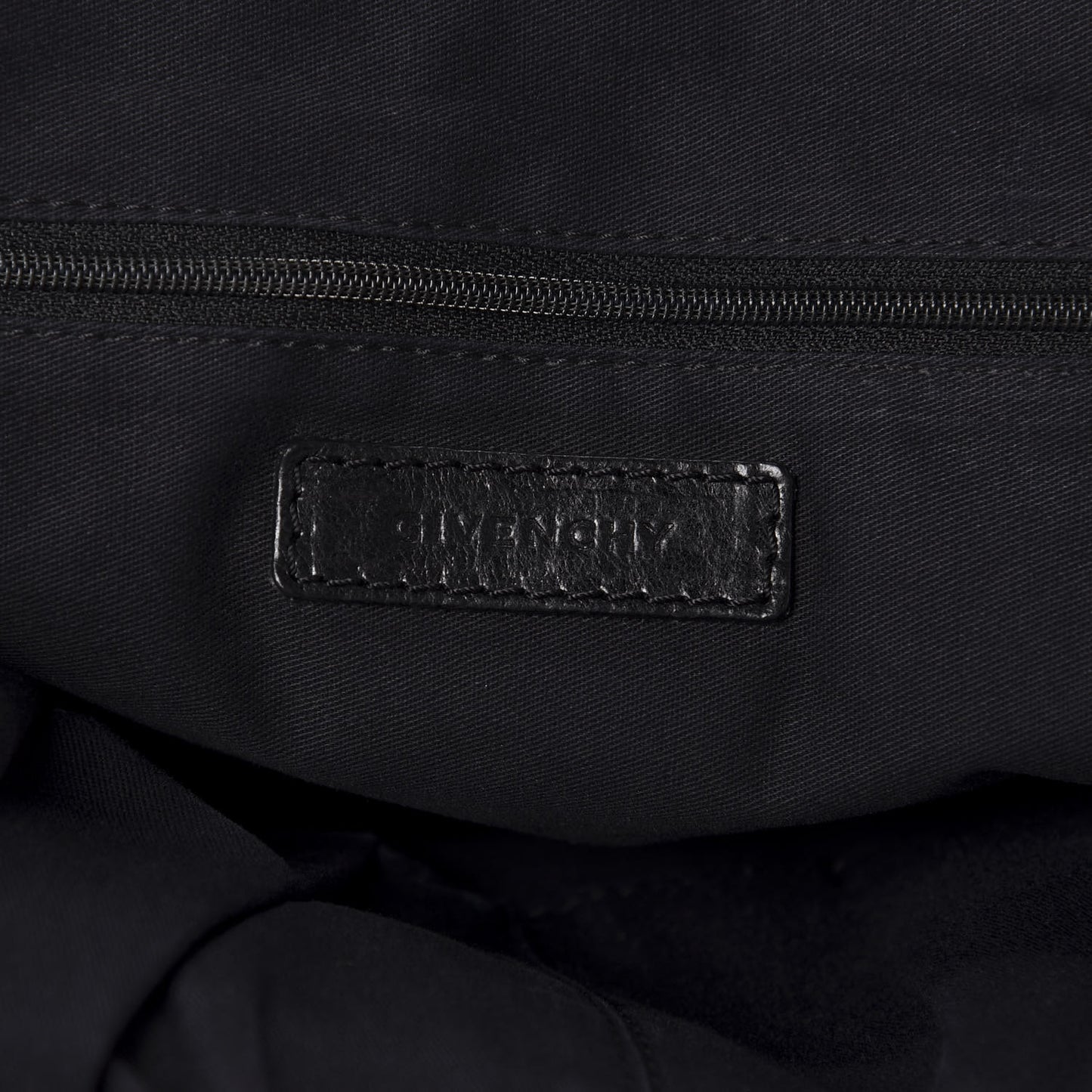 Wrinkled Lambskin Medium Nightingale Black