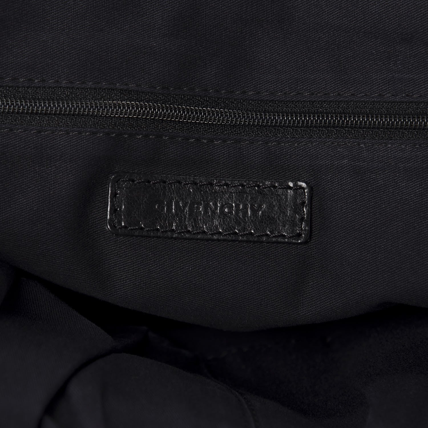 Givenchy Wrinkled Lambskin Medium Nightingale Black 9 of 17