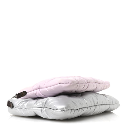 Louis Vuitton Econyl Monogram Pillow Maxi Multi Pochette Accessories Silver Pale Pink 4 of 9