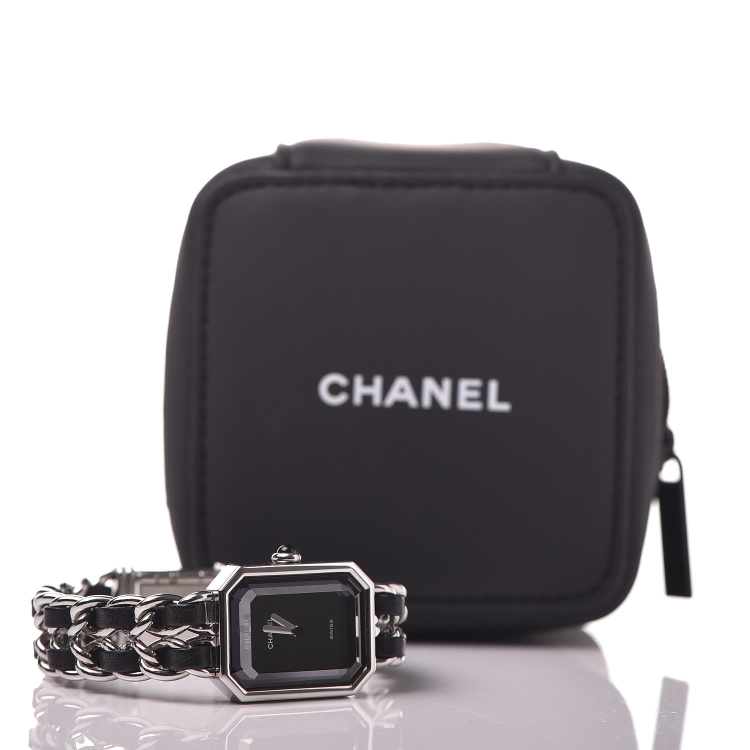Chanel Stainless Steel Lambskin 20mm Chain Premiere Quartz Watch S 7 of 7