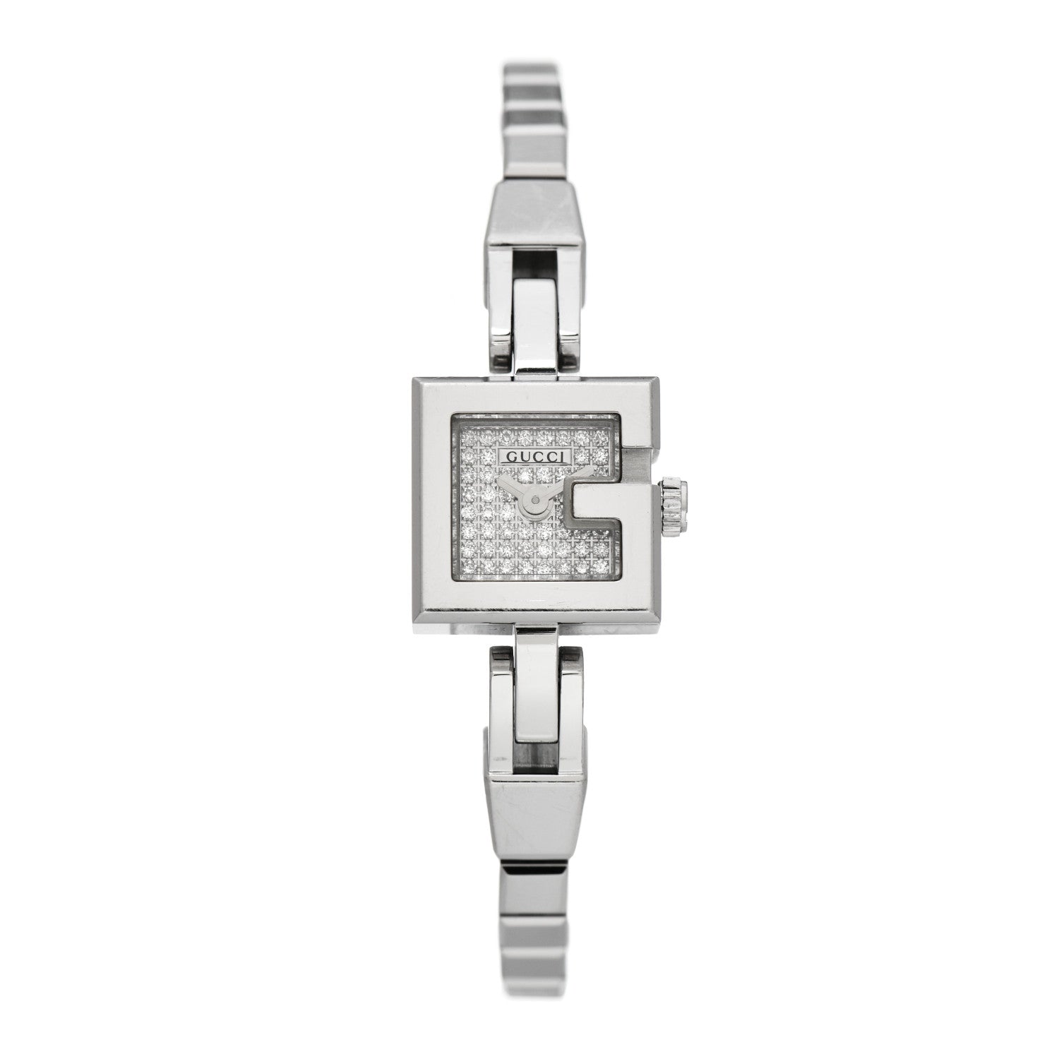 Gucci Stainless Steel Diamond 14mm 102 G-Mini Quartz Watch 1 of 5