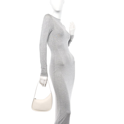 The Row Smooth Calfskin Half Moon Shoulder Bag New Ivory 2 of 9