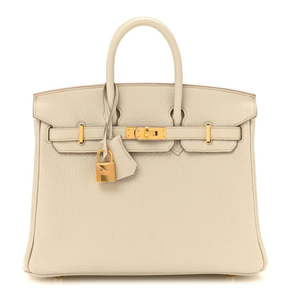Hermes Togo Birkin 25 Beton 1 of 12