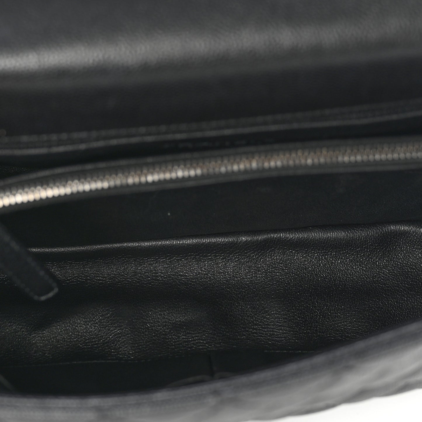 Caviar Lizard Quilted Small Coco Handle Flap Black