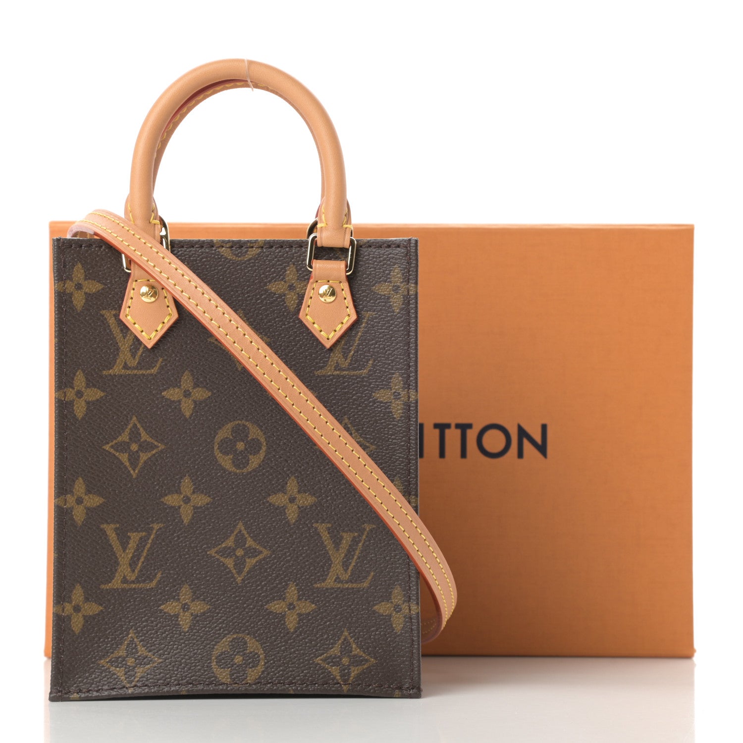 Louis Vuitton Monogram Petit Sac Plat 11 of 11